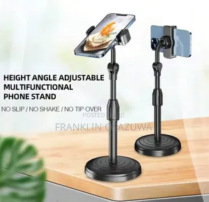 Adjustable Desktop Phone Microphone Stand Mobile Holder