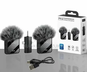 F11-2 Dual Wireless Microphone ,Mic for Live Streaming