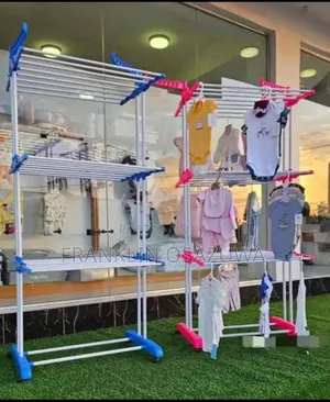 3-Tier Foldable Clothes Drying Rack – Stainless Steel Laundry Airer