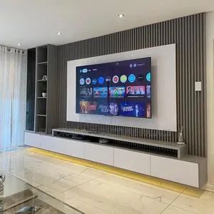 High Glossy Board Television Console Design