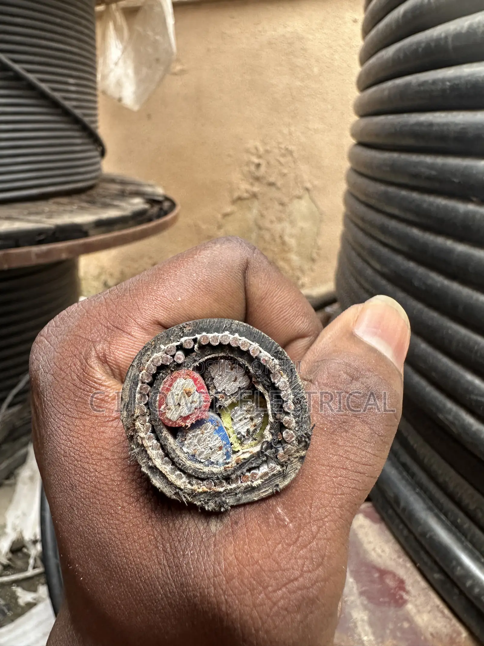 35mm 4 Core Aluminum Armored Cable
