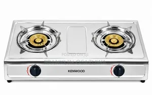 Kenwood 2 Burner Stainless Steel Table Top Gas Cooker