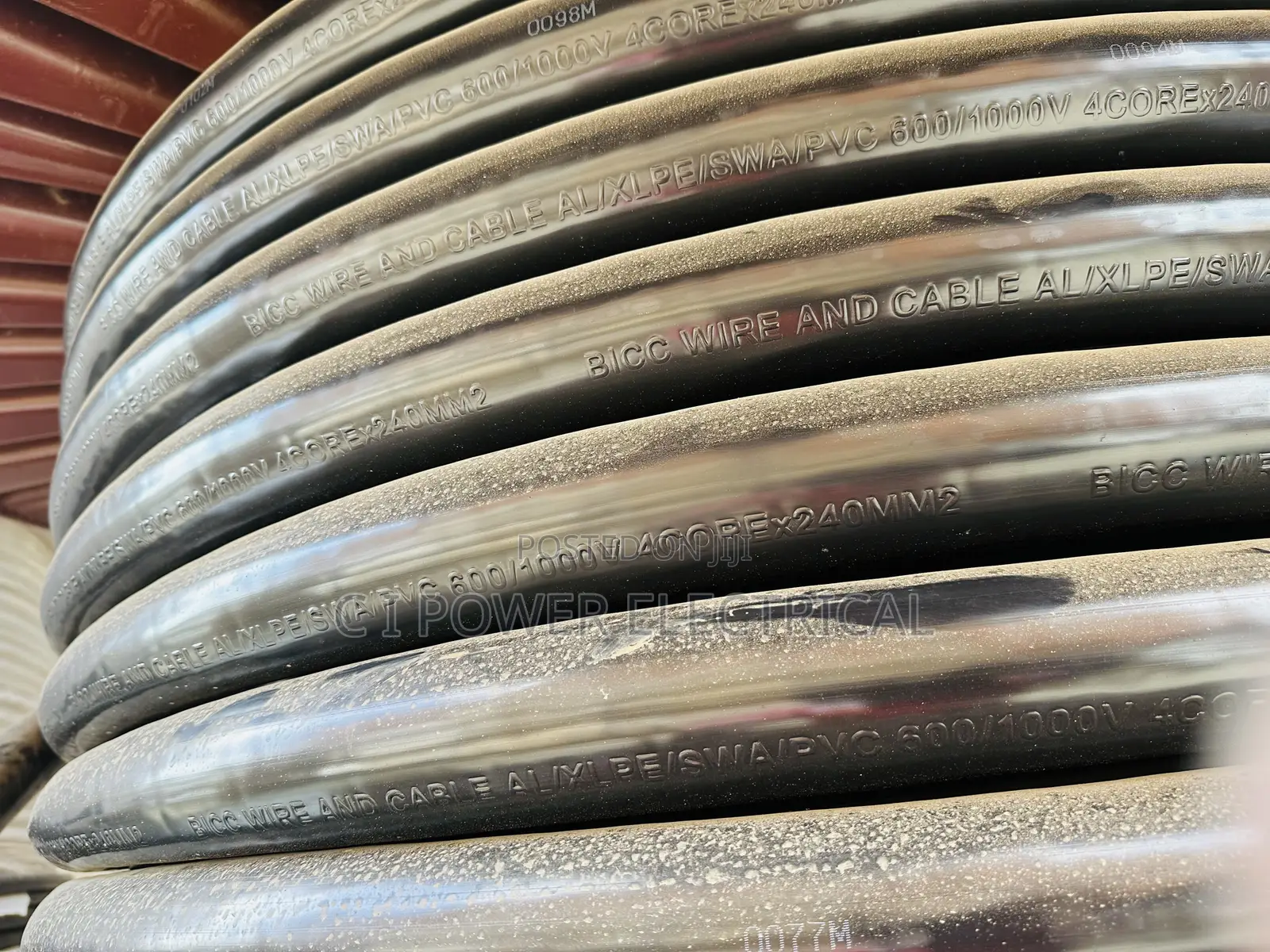 185mm 4 Core Aluminum Armored Cable