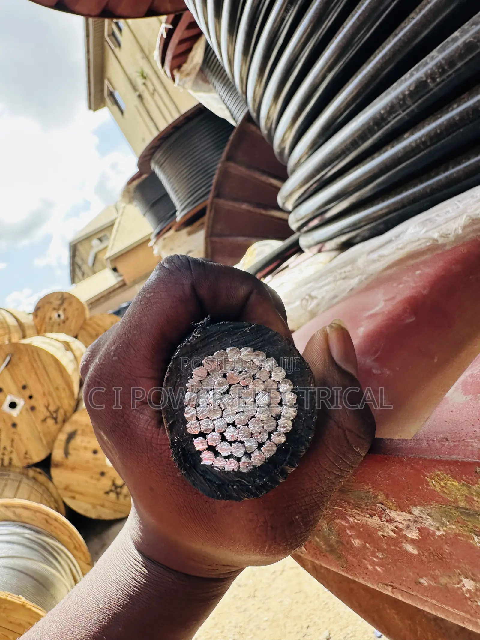 400mm Single PVC Aluminum Cable