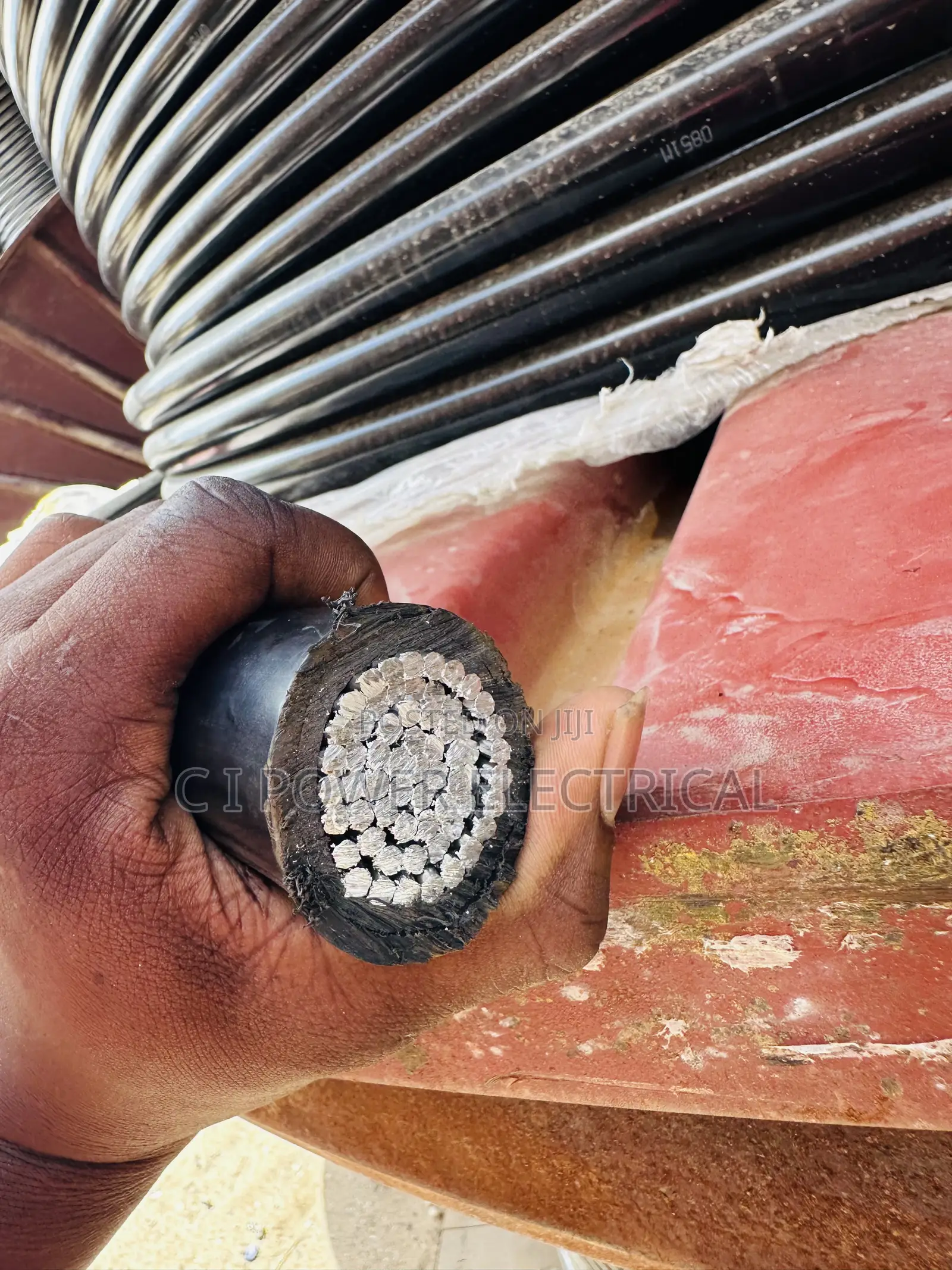 400mm Single PVC Aluminum Cable