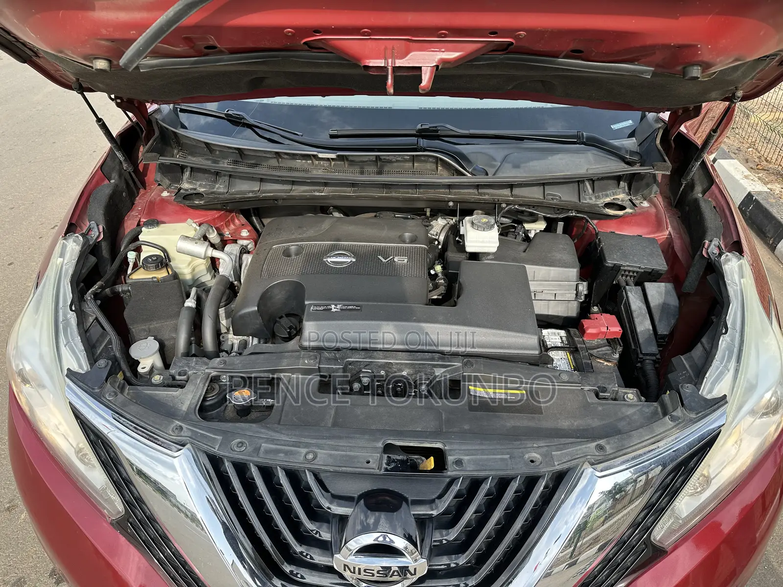 Nissan Murano 2017 Red