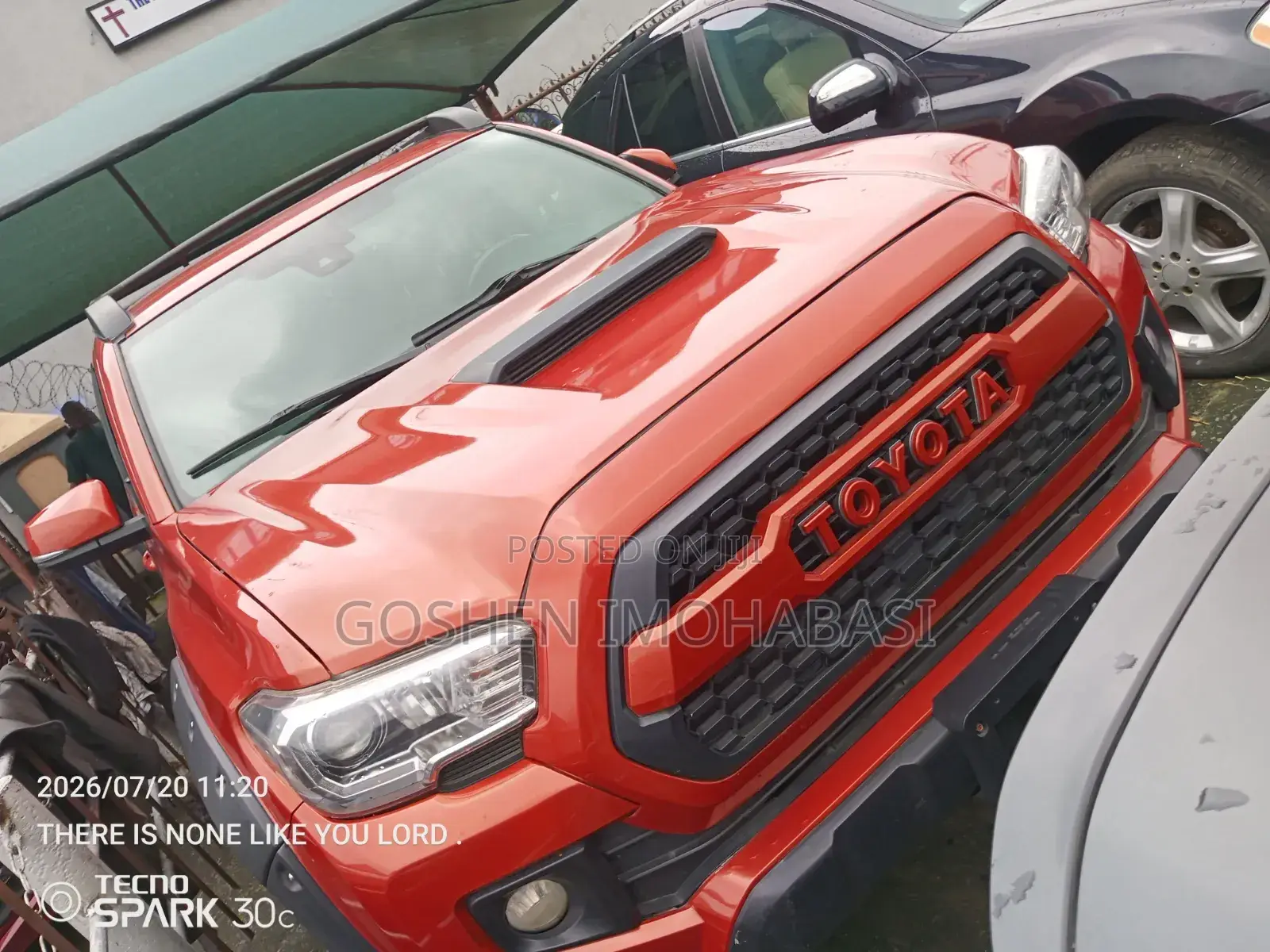 Toyota Tacoma 2017 Orange