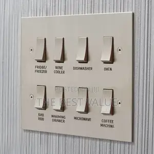 8 Gang Plastic Multifunctional Kitchen Grid Switch