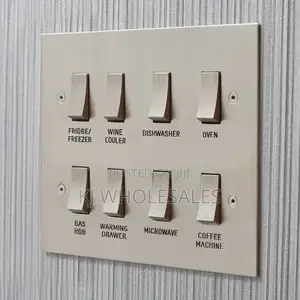 8 Gang Plastic Multifunctional Kitchen Grid Switch