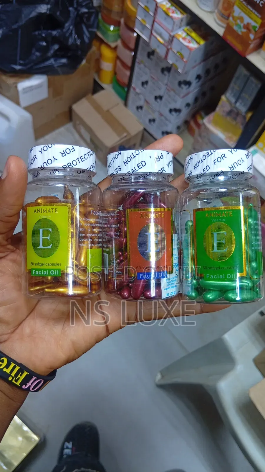 Animate Facial Oil 3pcs