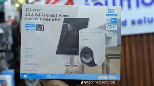 Ezviz 4G and WiFi Solar Smart Home Battery Camera