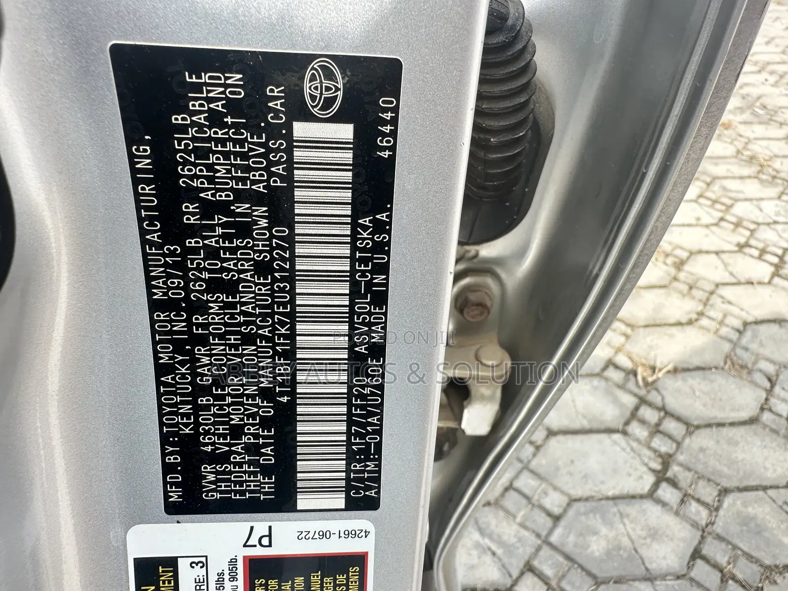 Toyota Camry 2014 Silver