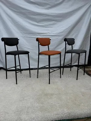 Imported Quality Leather High Barstool