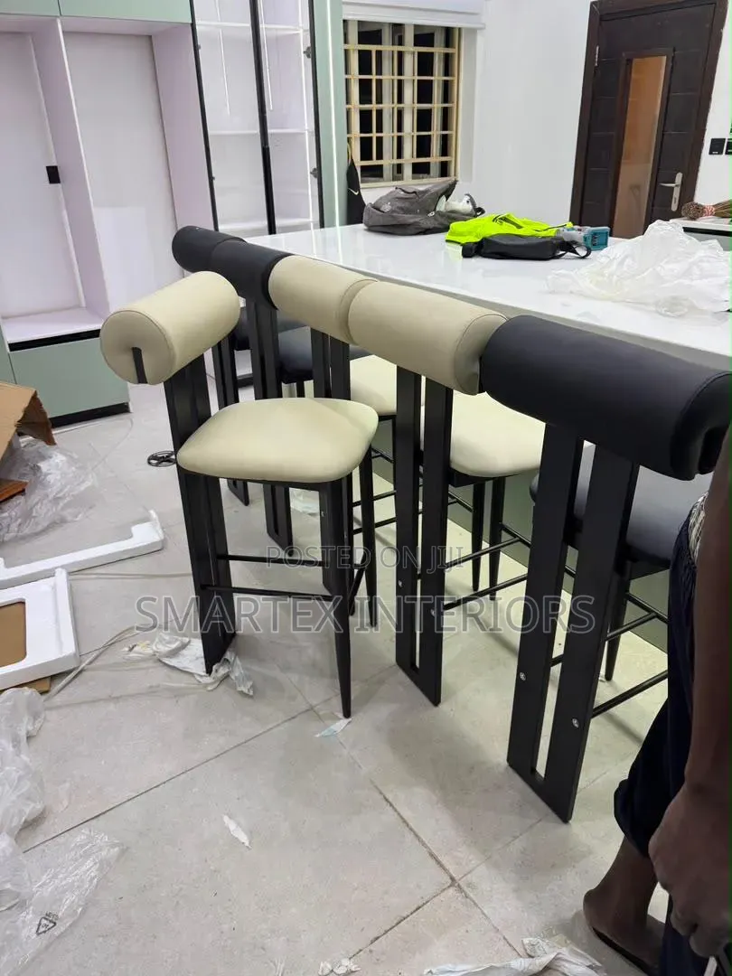Best Quality Leather High Barstool