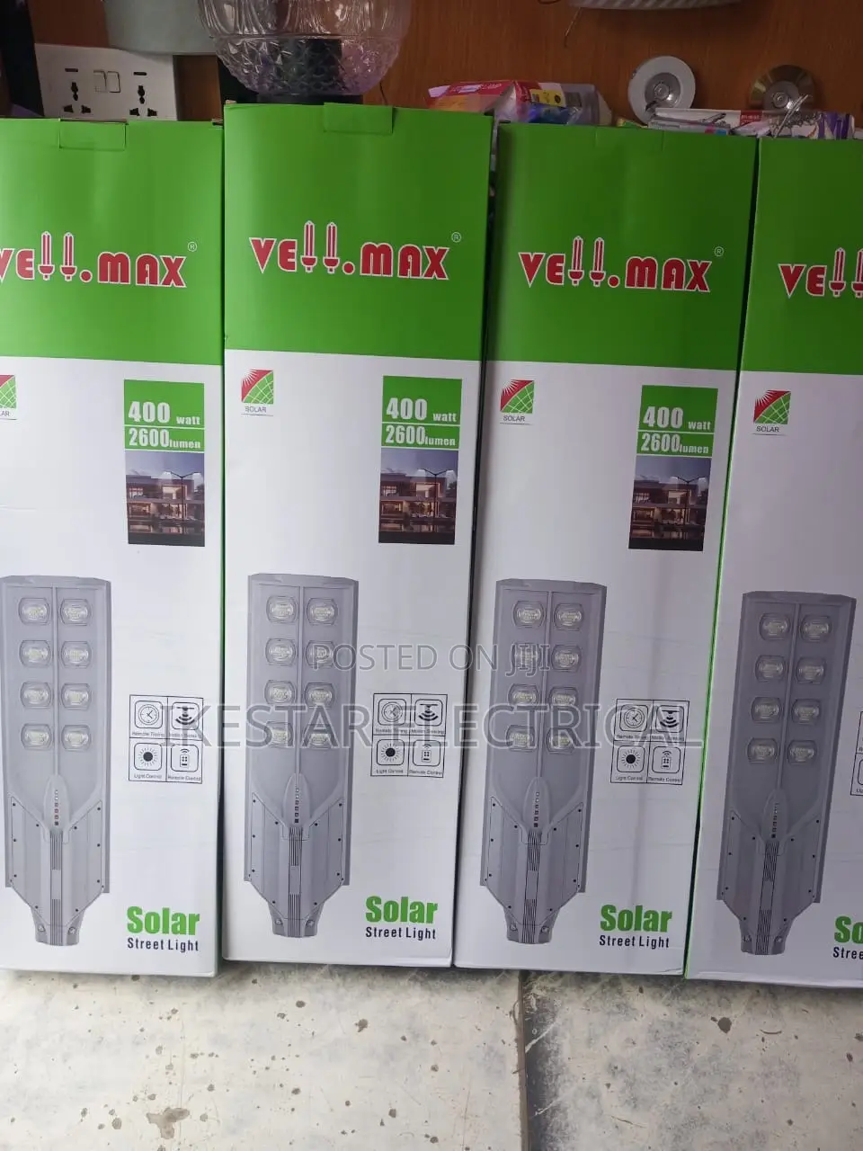 Vellmax Solar Street Light