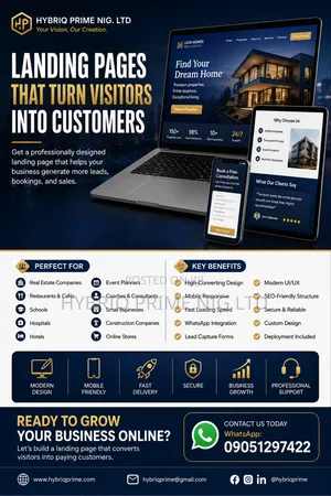 Affordable Business Landing Page