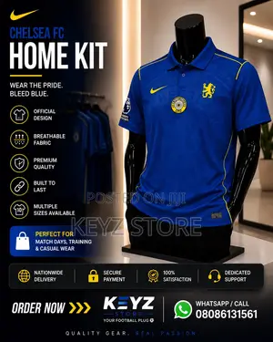 Chelsea 2026/27 Home Jersey | Chelsea FC Home Kit