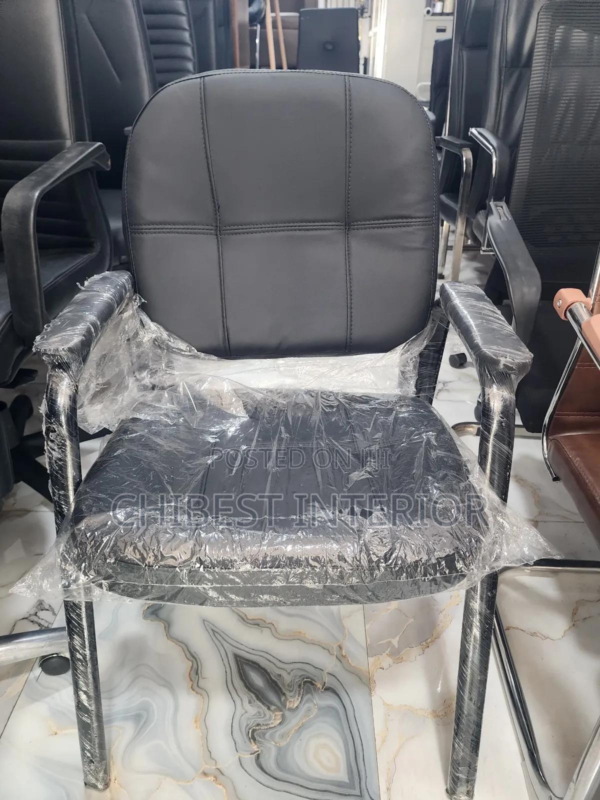 Brand New Visitor's Office Leather Chair.