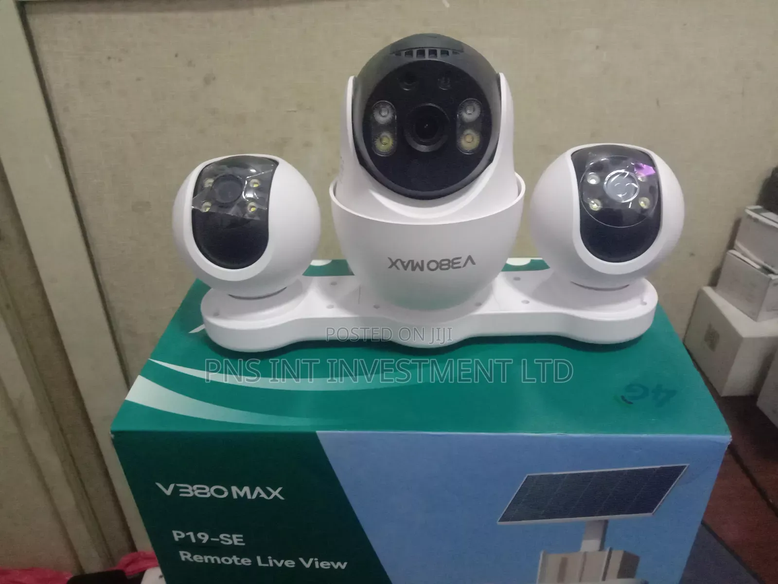 4g Tripple Lens PTZ Solar Camera