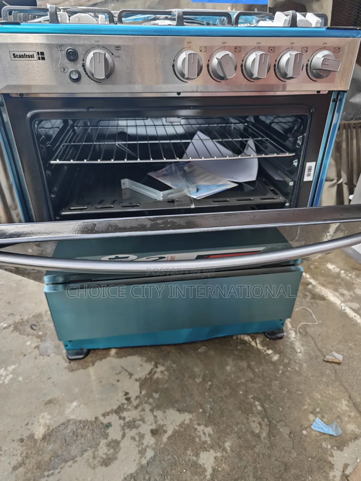 Scanfrost Five Burner Standing Gas Cooker