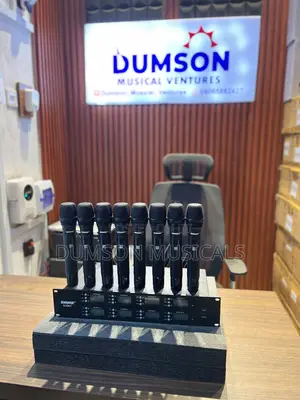 8in1 Shure Wireless Microphone System