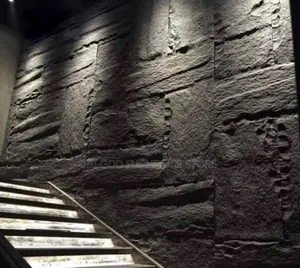 Premium Grey PU Stone Wall Panel – Waterproof Decorative Wall Cladding