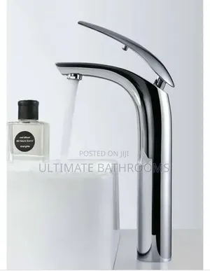 Quality Chrome Long Basin Mixer Faucet for Counter Tops