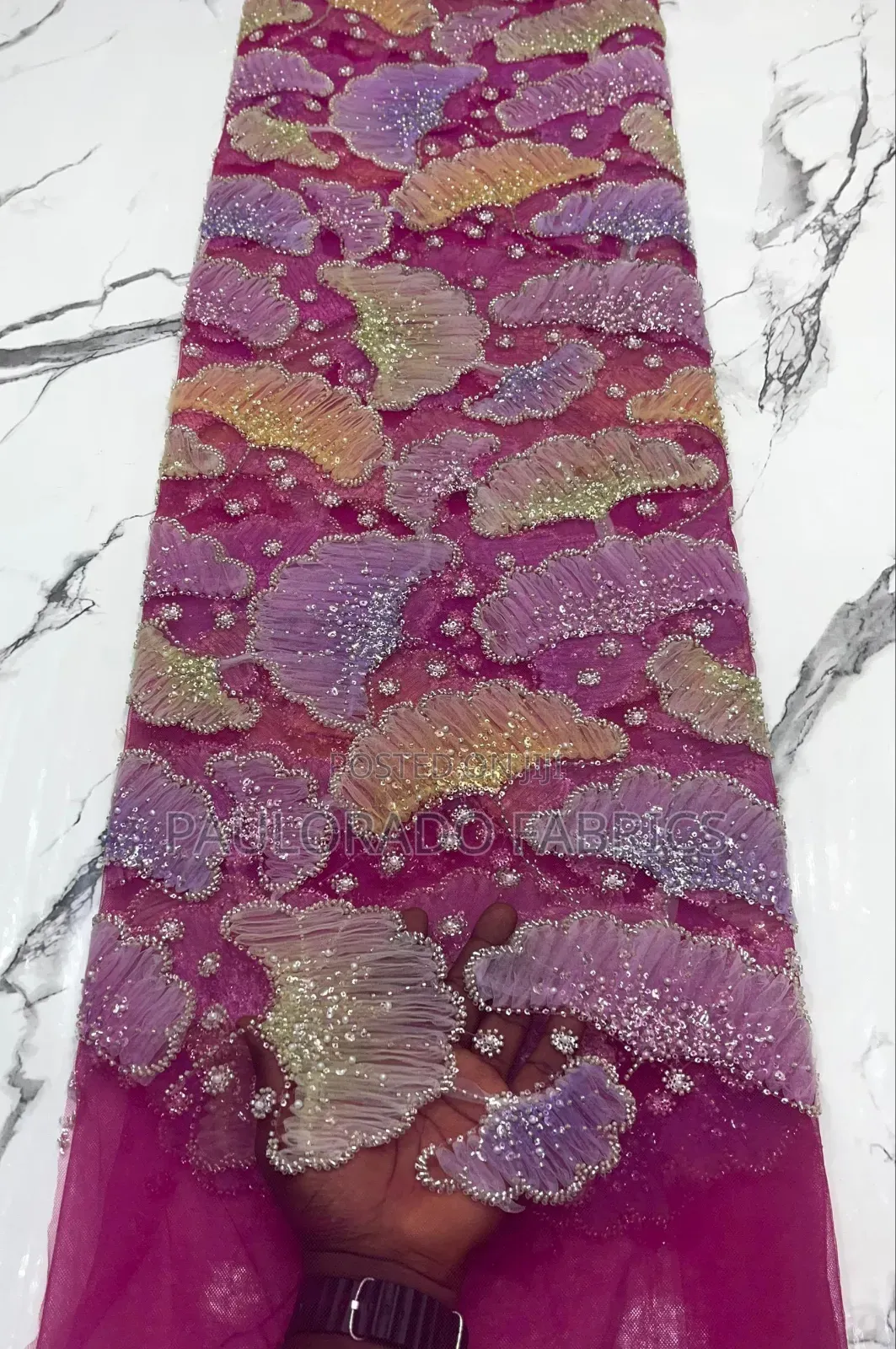 Indian Beaded Lace