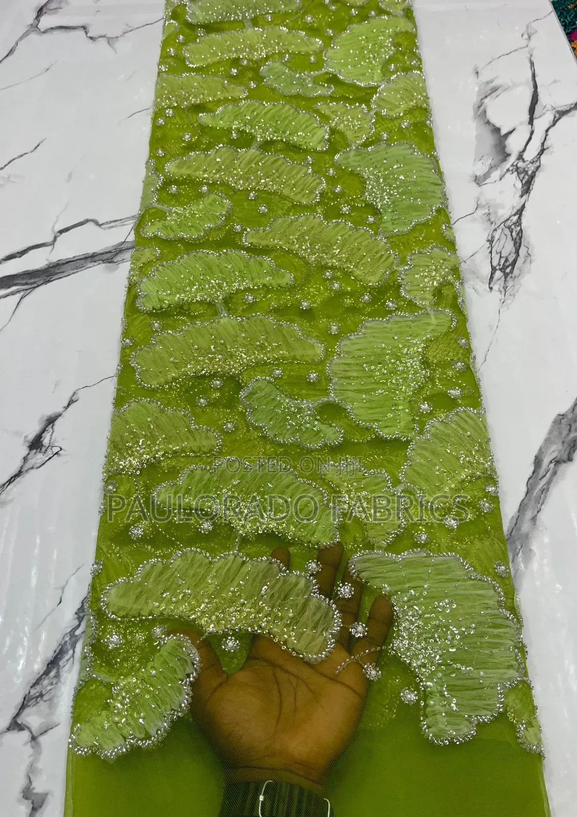 Indian Beaded Lace