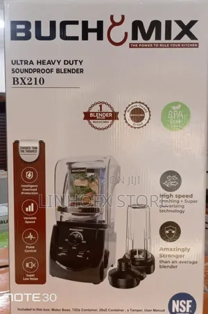 Buchymix Ultra Heavy Duty Blender(Soundproof)