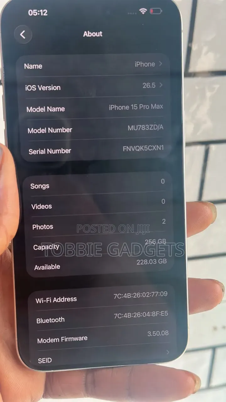 Apple iPhone 15 Pro Max 256 GB