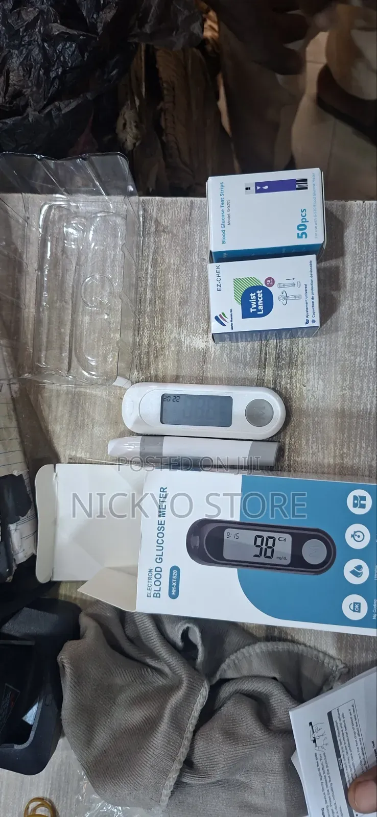 Electron Blood Glucose Meter – Complete Testing Kit