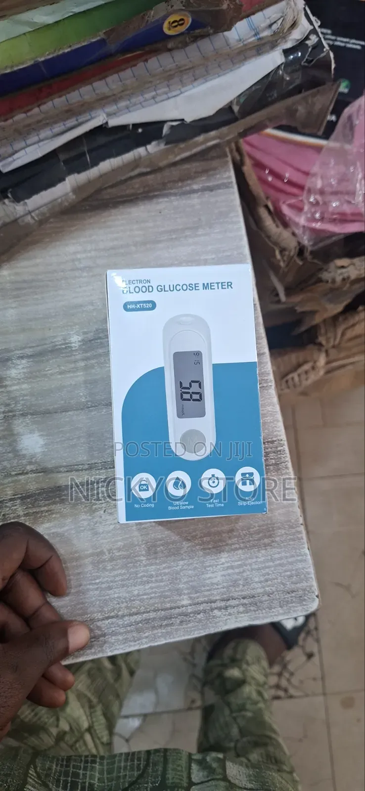 Electron Blood Glucose Meter – Complete Testing Kit