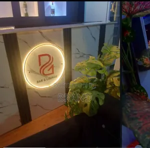 Indoors Logo Signage