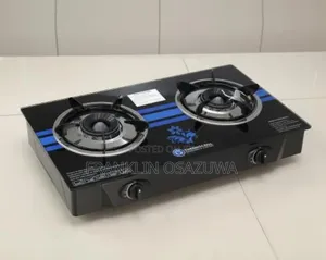 Thermocool 2 Burner Glass Top Table Gas Cooker