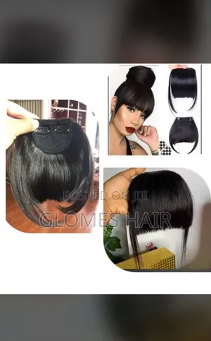  Human Hair Detachable Fringe