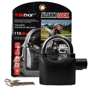 Anti-Theft Alarm Padlock – Waterproof Security Lock for Gate