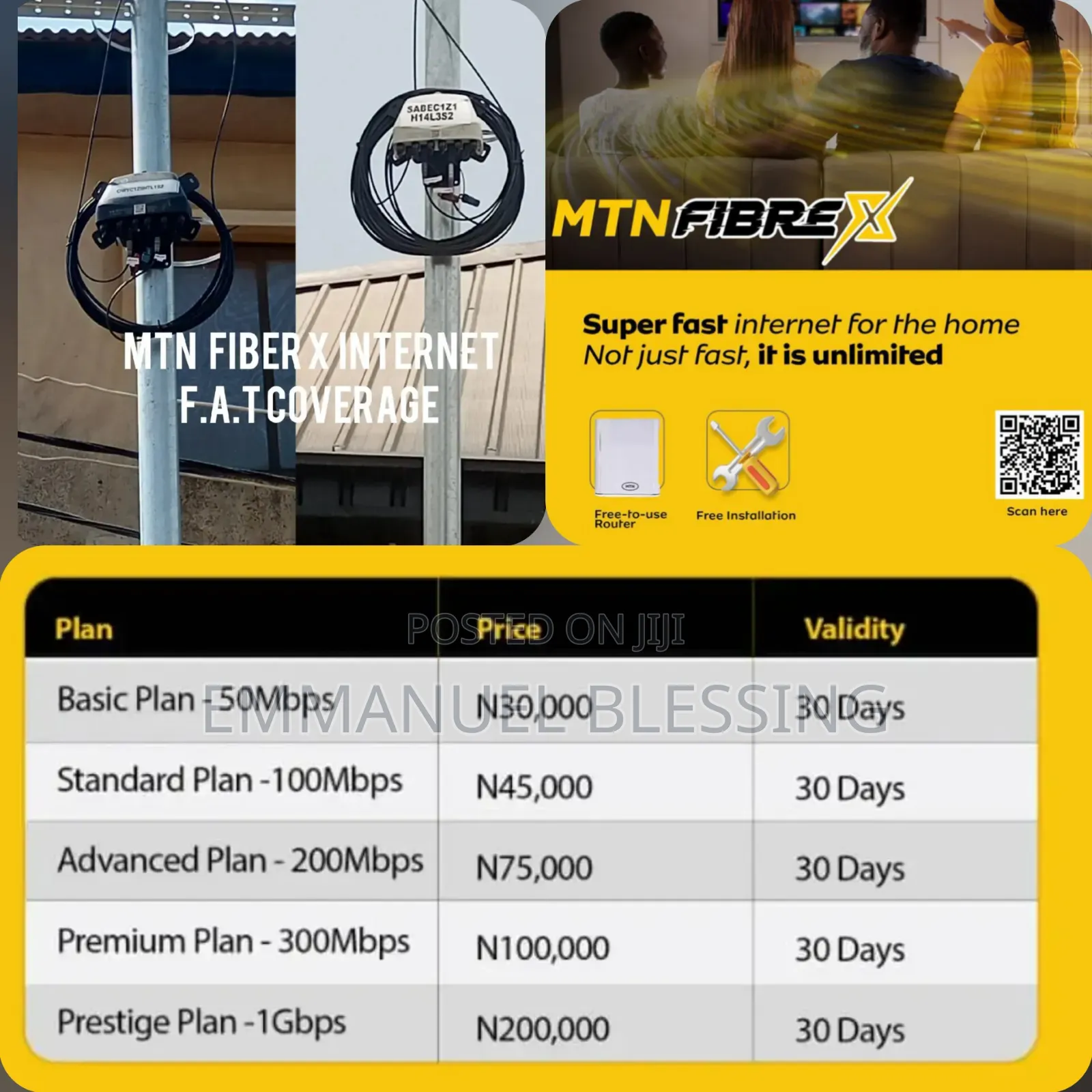 MTN Fiber X Internet