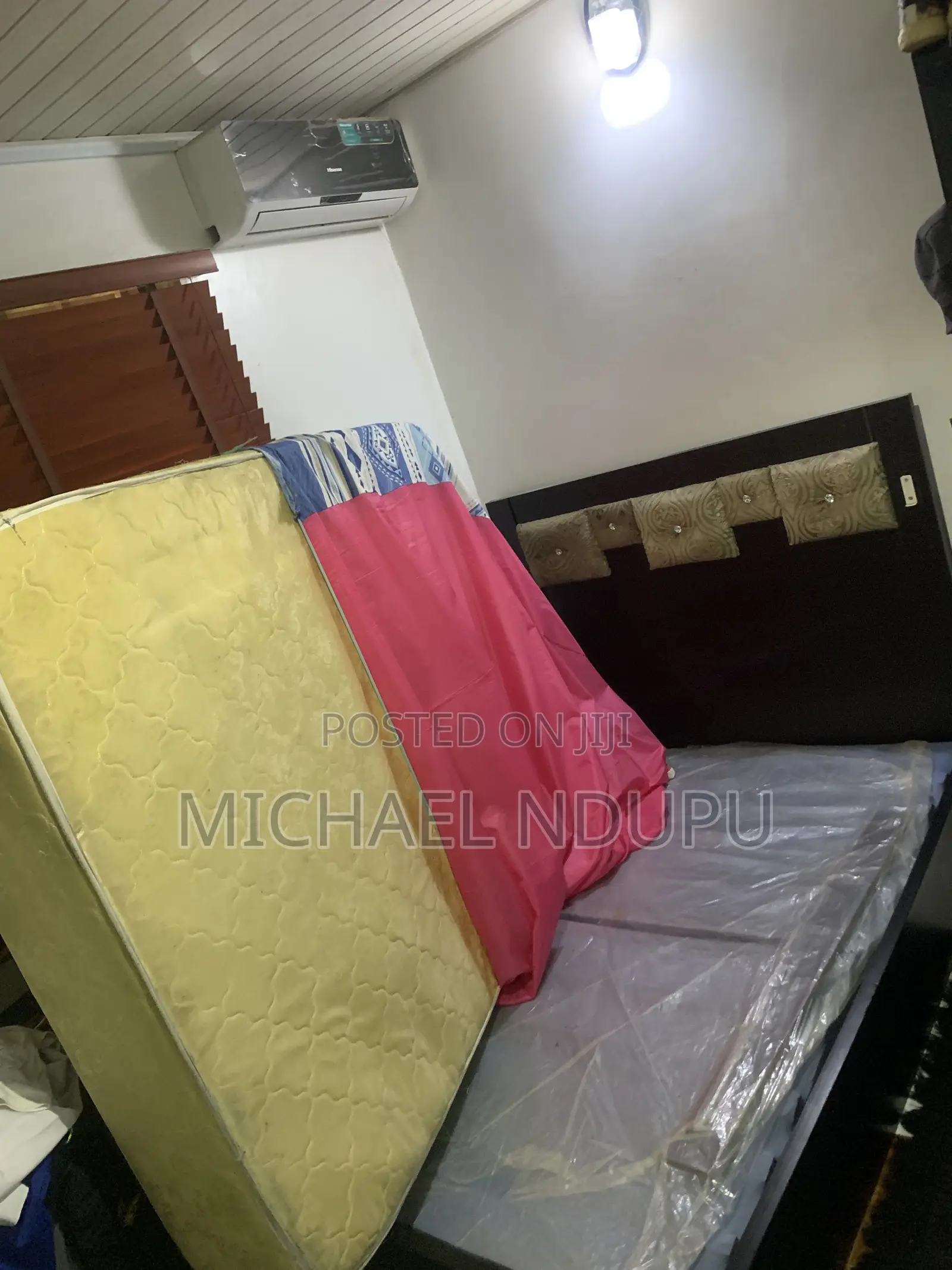 Bed and Bed Frame