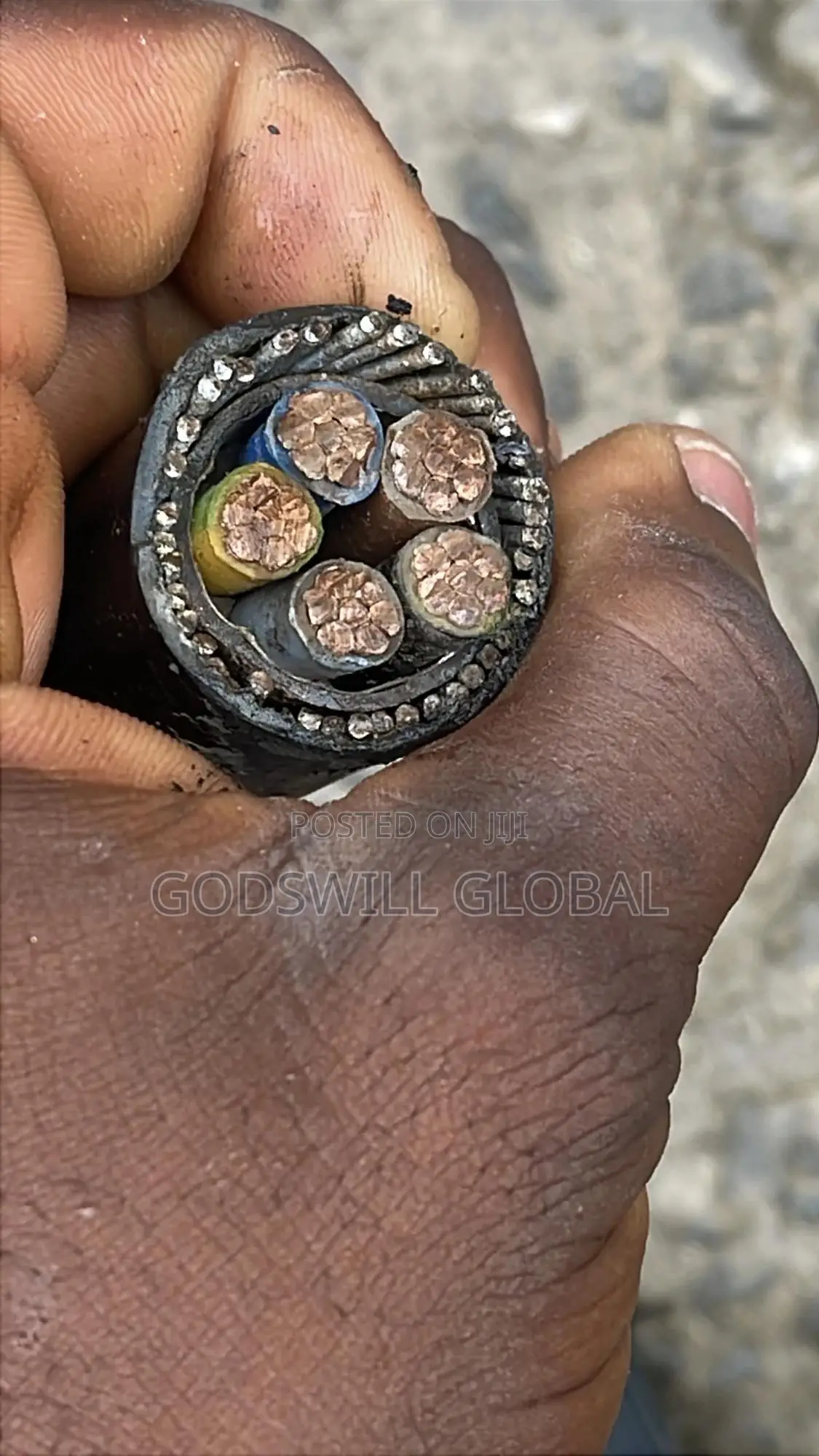 35mmx5core Amoured Cable