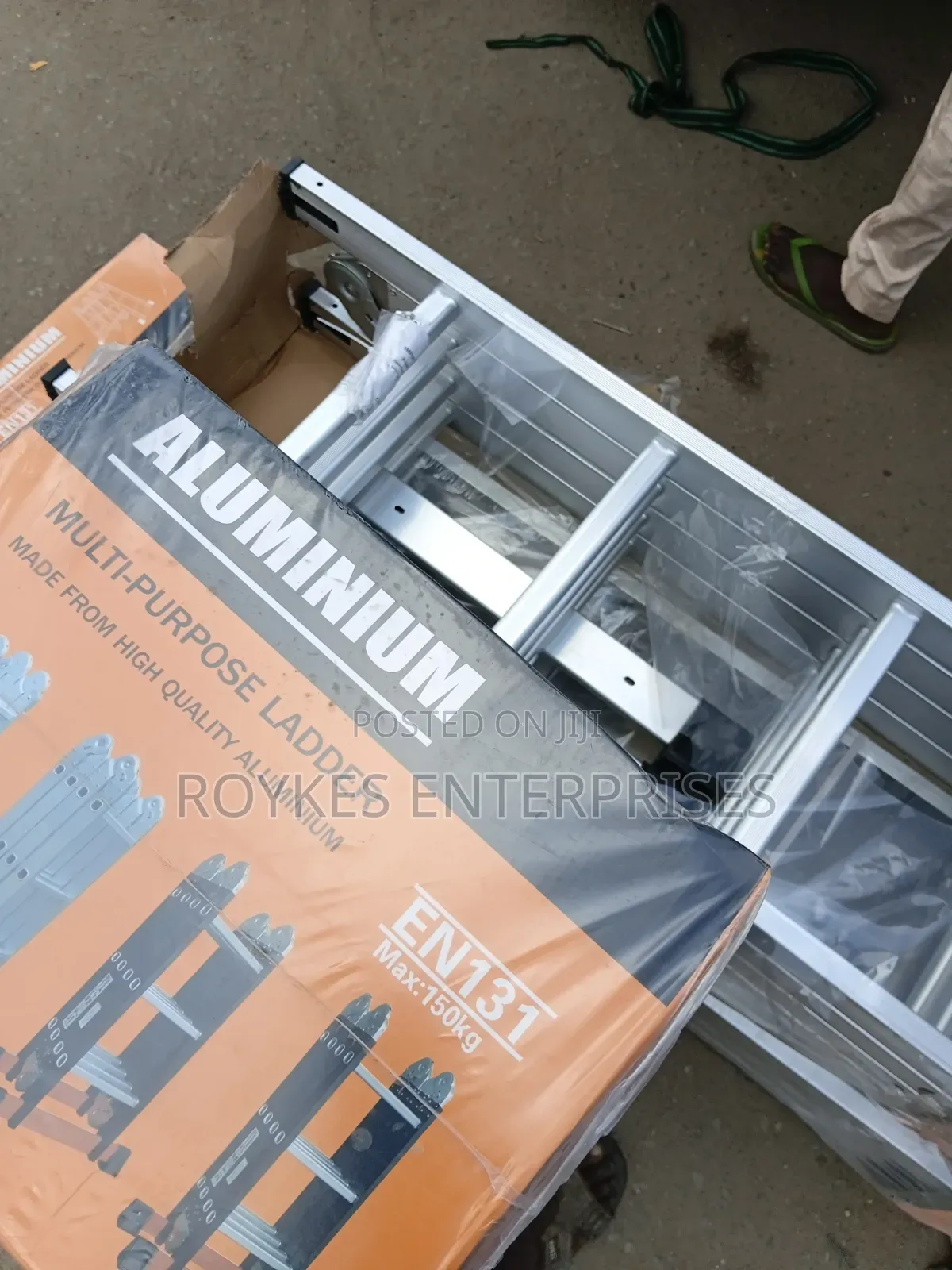 Multipurpose Foldable Ladder