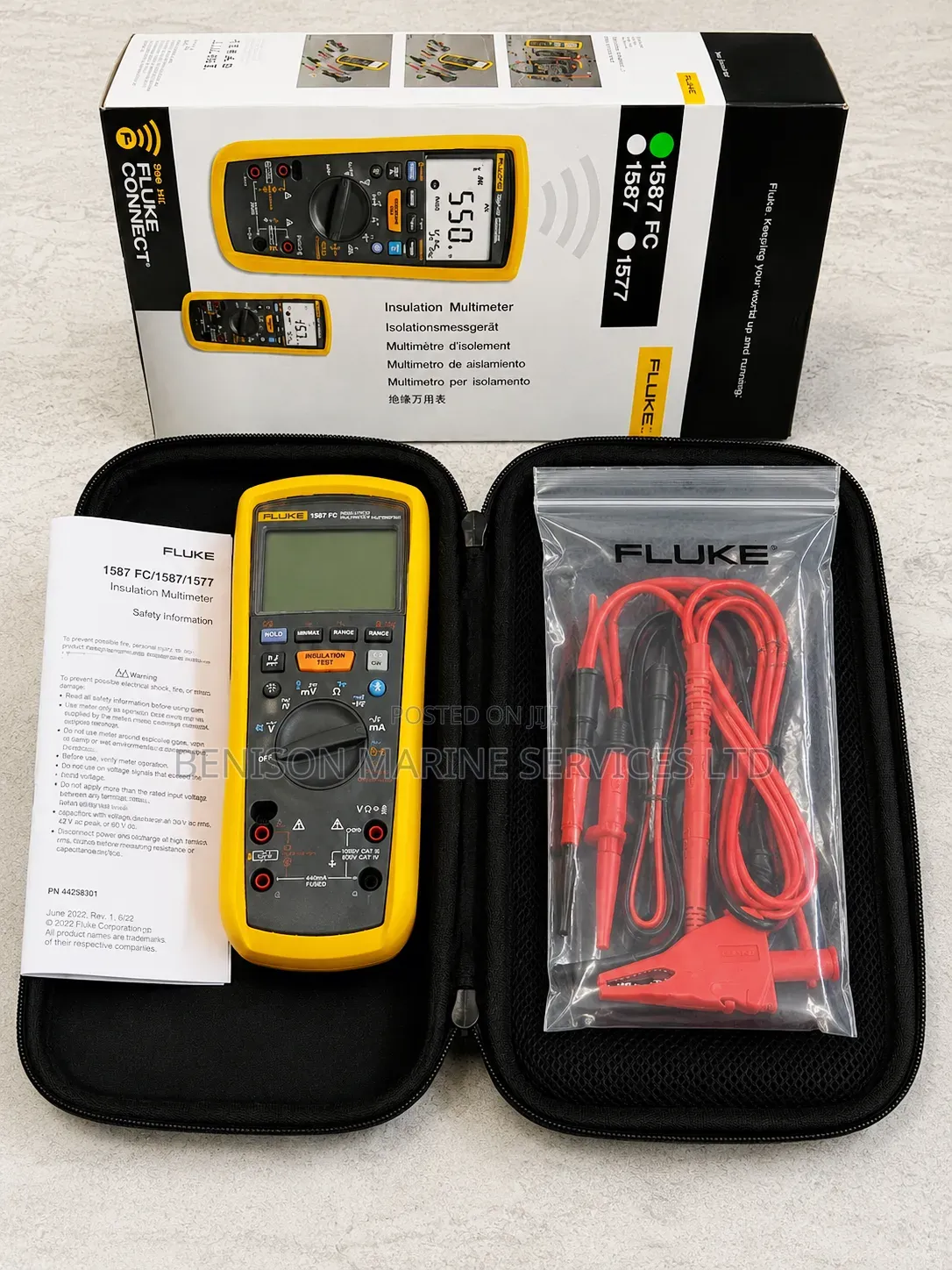 Fluke 1587 FC Insulation Multimeter