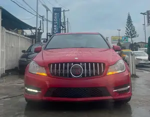 Mercedes-Benz C63 2012 Red