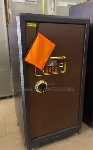 Don-Frank Branded Fireproof Safe Featuring an Electronic Keypad
