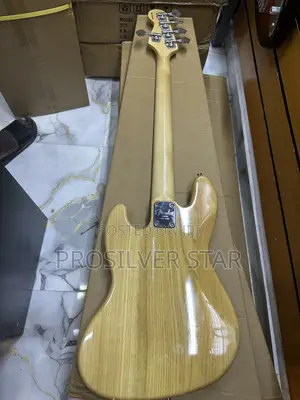 Fender Jazz Bass – 5String Electric Bass Guitar (Natural Finish)