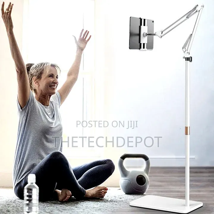 Tablet and Phone Floor Stand