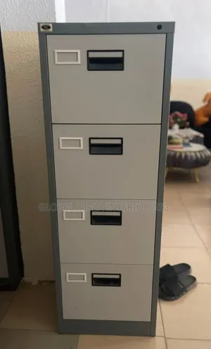 Generic 4-Drawer Metal Filing Cabinet