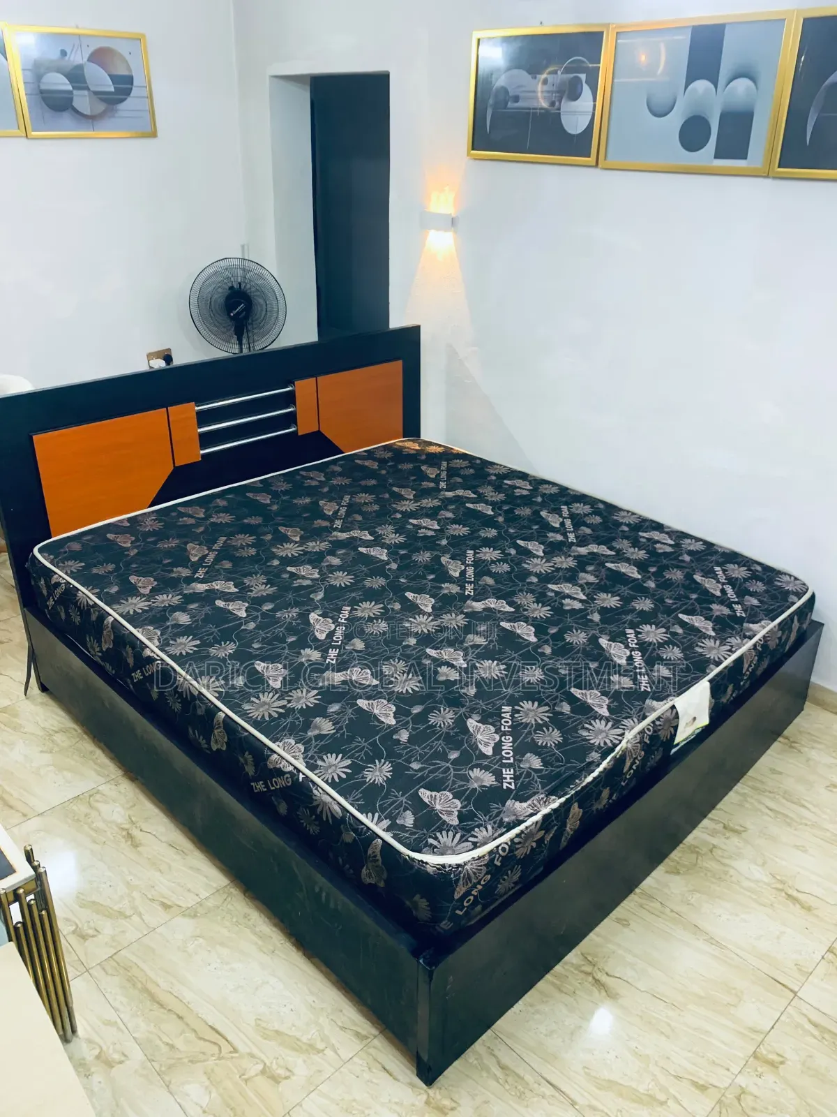 Bed and Frame