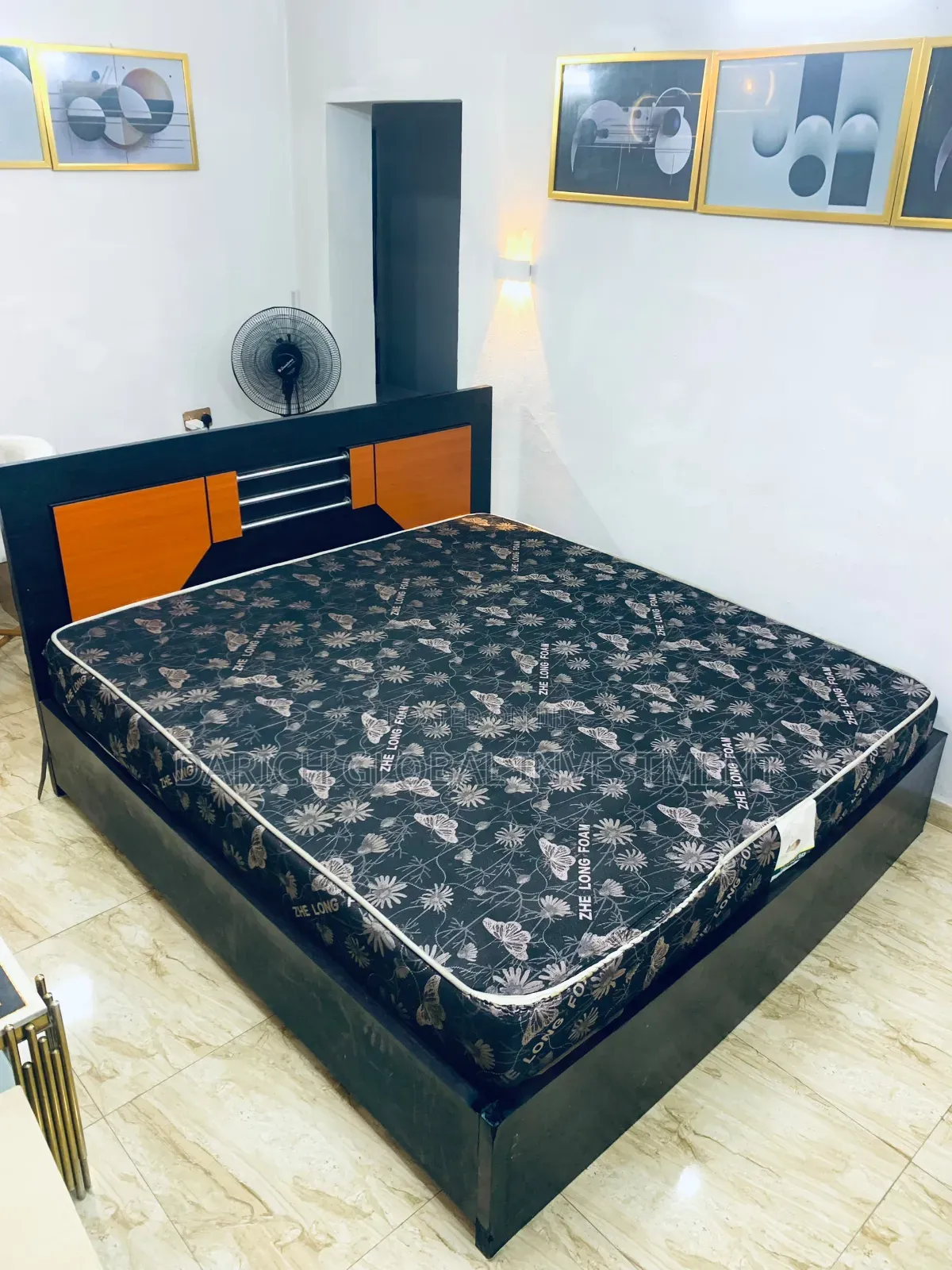 Bed and Frame