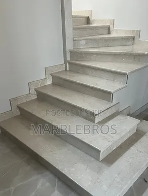 MB76, Marble Staircase Finishing Design